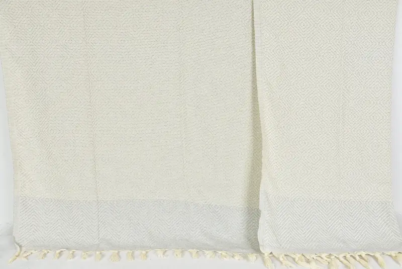 Unique Gift, Bridal Shower Gift, 92x80 Cotton Diamond Towel, Bachelorette Party Favors, Turkish Cotton Throw Blanket, Tablecloth, Turkish Bedcover - 7