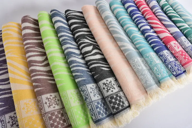 Monogram Dish Towel, Turkish Tea Towel, Turkish Towel Monogram, 28x20 Cotton Striped Towel, Gym Towel, Personalized Gifts, Monogrammed Hand Towel - 6