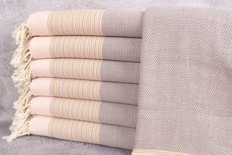 64x40 Cotton Diamond Towel, Girls Weekend Getaways Gifts, Sand-resistant towel, Hammam towel, Mother Of The Groom Gift, Bridal Shower Favors - 1