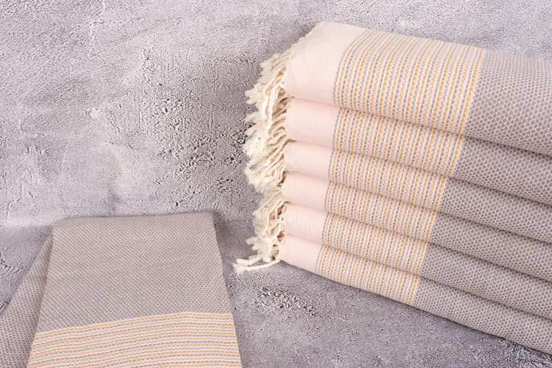 64x40 Cotton Diamond Towel, Girls Weekend Getaways Gifts, Sand-resistant towel, Hammam towel, Mother Of The Groom Gift, Bridal Shower Favors - 2