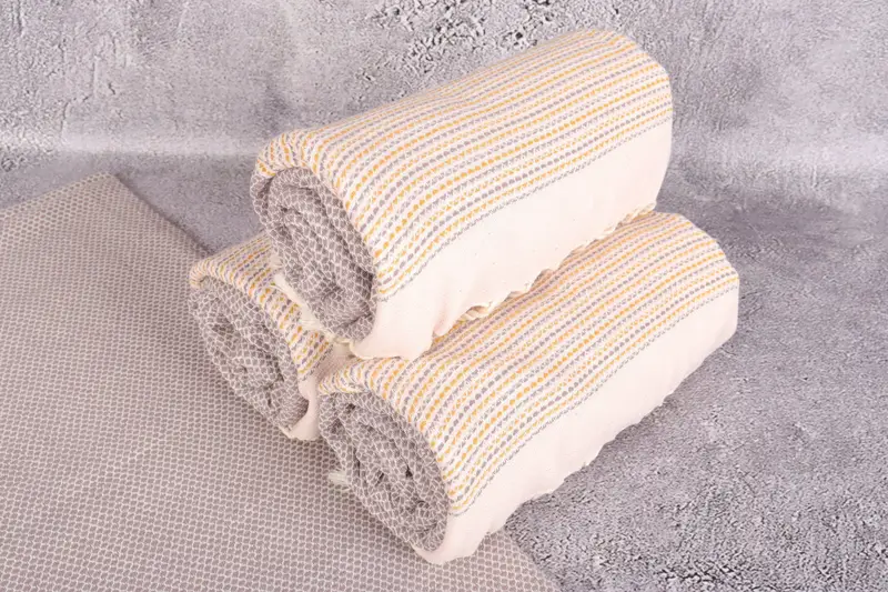 64x40 Cotton Diamond Towel, Girls Weekend Getaways Gifts, Sand-resistant towel, Hammam towel, Mother Of The Groom Gift, Bridal Shower Favors - 7