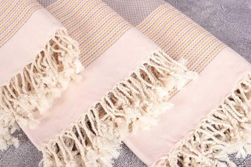 64x40 Cotton Diamond Towel, Girls Weekend Getaways Gifts, Sand-resistant towel, Hammam towel, Mother Of The Groom Gift, Bridal Shower Favors - 5