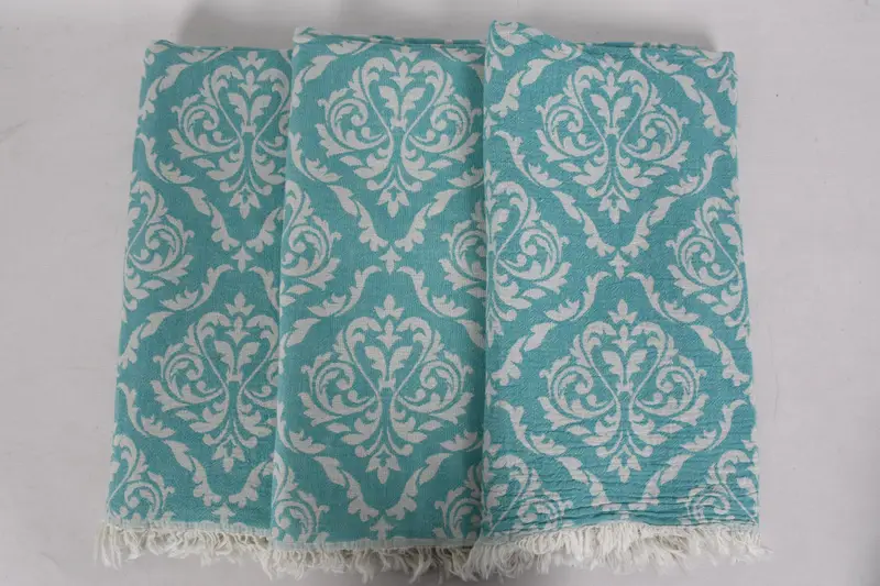 Personalized Beach Towel, Bridal Shower Favors, Organic Towel, 68x36 Cotton Baroque Towel, Bachelorette Party Decorations, Gift For Coworker - 4