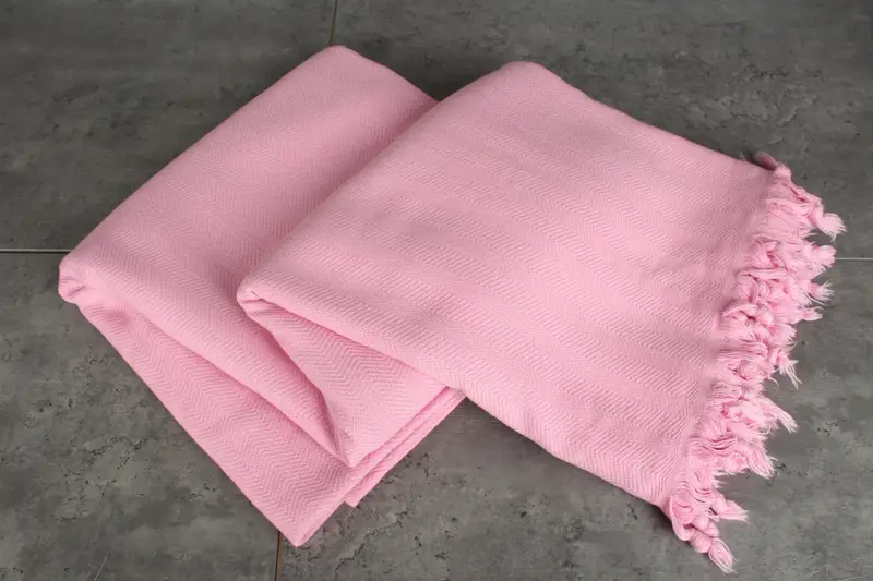 Throw Blanket, Cotton Bedspread, Decorative Blanket, 88x70 Cotton Stonewashed Chevron Towel, Beach Theme Bachelorette Party, Bedspread - 5
