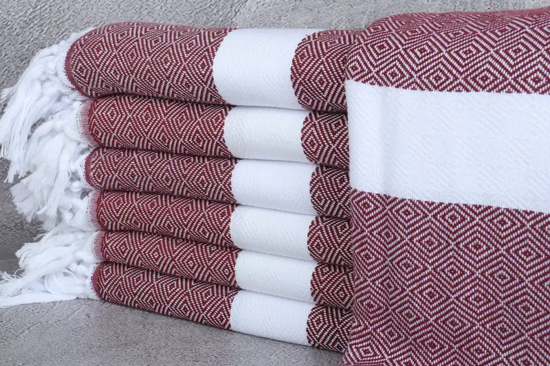 Welcome Wedding Gift, Quick-dry towel, 70x40 Cotton Diamond Towel, Bachelorette Party Gift, Miami Bachelorette Party Favors, Wedding Gift - 1