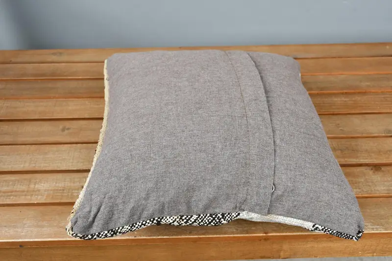 Kilim Pillow Cover, Pillow for Sofa, 14x14 Brown Cushion Cover, Home Decor Pillow, Bolster Cushion, Pillow Cover, Custom Pillow Case - 4