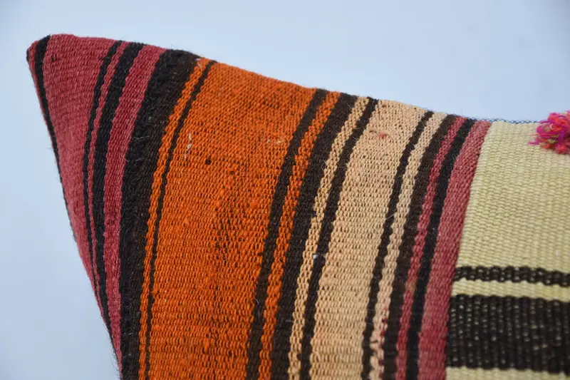 Cushion Cover, Boho Pillow Sham Cover, Interior Designer Pillow, 16x24 Beige Pillow Cover, Home Decor Pillow, Garden Cushion Case - 2
