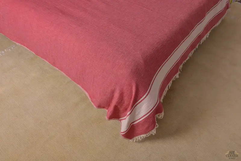 Customized Turkish Blanket, Bridesmaid Favors, 70x60 Cotton Striped Towel, Tablecloth, Bedspread, Throw Blanket Couch, Spooky Bachelorette Party - 4