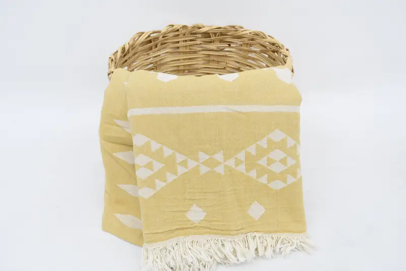 Throw Blankets for Couch, Wedding Favors, Organic Throw, Christmas Tablecloth, Throw Blanket, Turkish Blanket, 70x60 Cotton Geometric Towel - 6