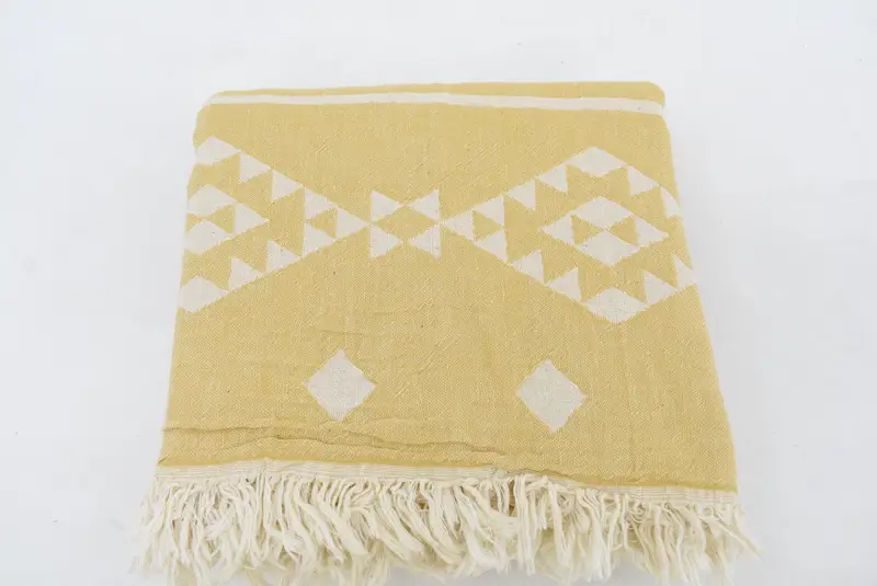 Throw Blankets for Couch, Wedding Favors, Organic Throw, Christmas Tablecloth, Throw Blanket, Turkish Blanket, 70x60 Cotton Geometric Towel - 4