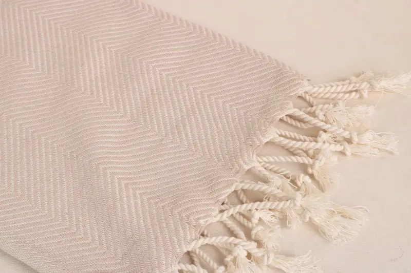 Bathroom Towel, Bridesmaid Gifts, Personalized Kitchen Towel, Bathroom Towels, Beach Wedding Favor, 40x20 Cotton Herringbone Towel, Summer Towel - 4