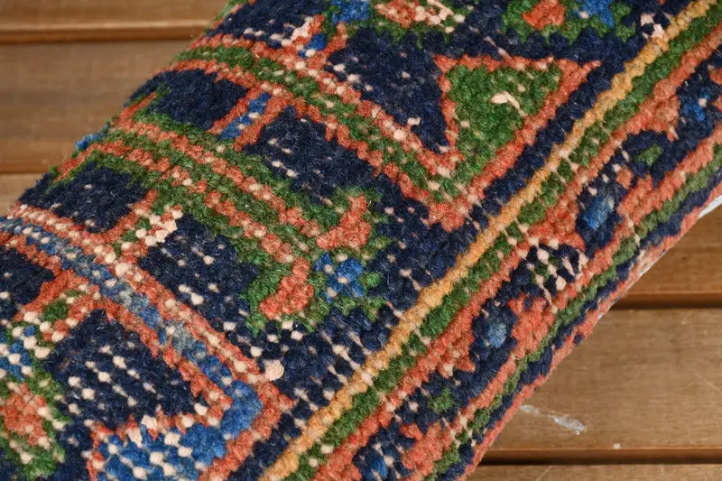 8x16 Blue Pillow Sham, Pillow, Kilim Pillow Cover, Kilim Cushion Sham, Bolster Pillow Sham, Interior Designer Pillow - 3