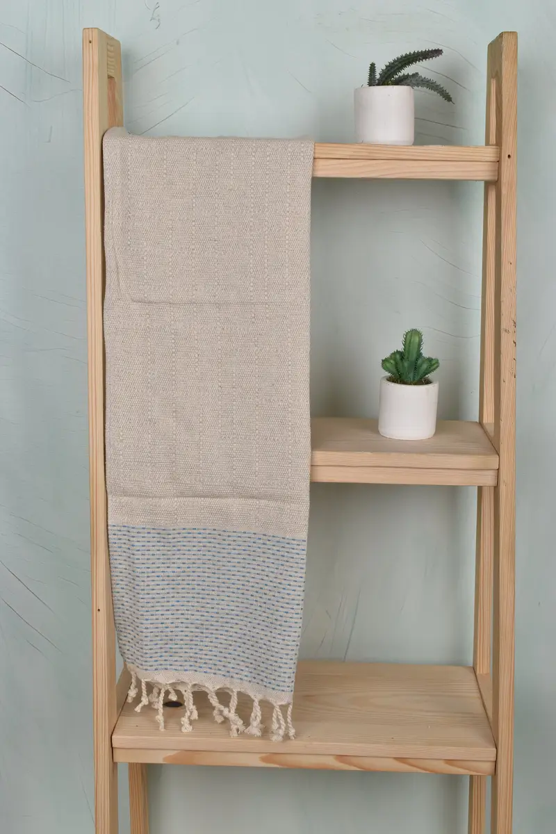 Turkish Towel Hand Towel, Monogrammed Hand Towel, Valentine Day Gift For Her, Turkish Hand Towel, Home Decor Towel, 40x20 Cotton Polka Dot Towel - 8