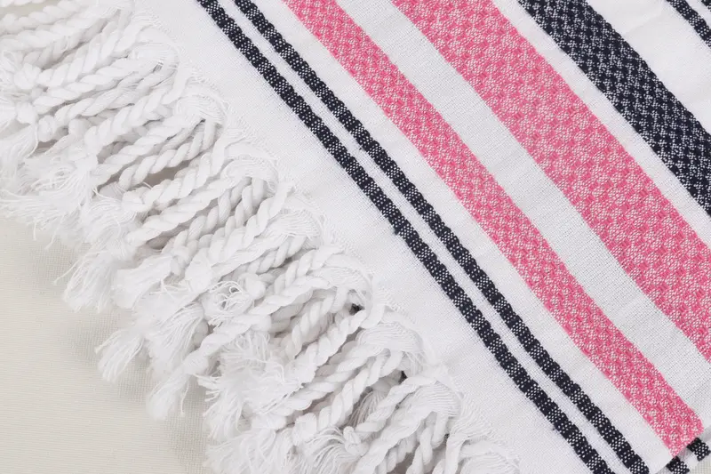 70x36 Cotton Striped Towel, Bridal Shower Favors, Sand-resistant towel, Best Friend Gift Ideas, Custom Wedding Gifts, Peshtemal Towel USA - 7