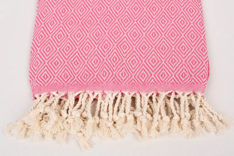 Personalized Bridesmaid Gift, Monogram Turkish Towel, Friends Beach Towel, Scarf Towel, 70x40 Cotton Diamond Towel, Home Gift, Travel towel - 3