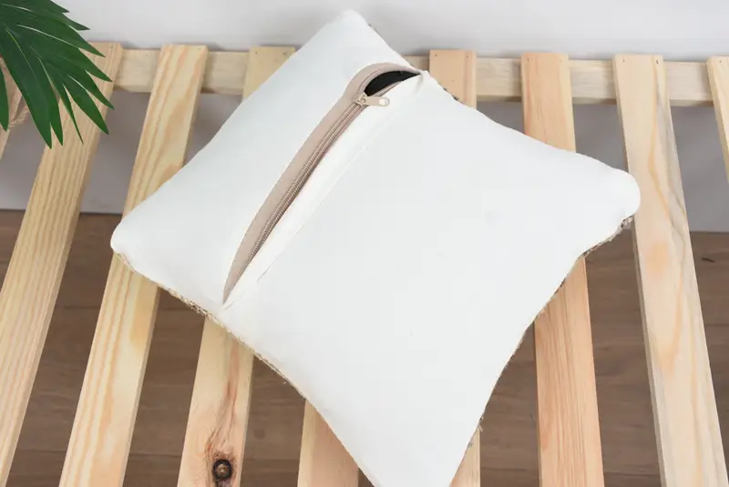 12x12 Beige Cushion Cover, Pillow, Throw Kilim Pillow, Anatolian Pillow Sham, Pillow for Sofa, Turkish Corner Cushion Case, Interior Designer Pillow - 8