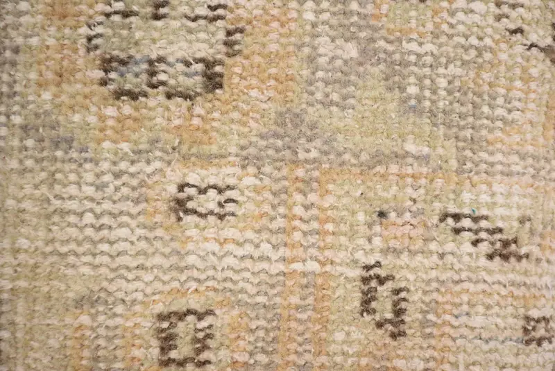 12x12 Beige Cushion Cover, Pillow, Throw Kilim Pillow, Anatolian Pillow Sham, Pillow for Sofa, Turkish Corner Cushion Case, Interior Designer Pillow - 3