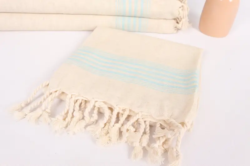 Custom Wedding Gift From Bridesmaid, 36x18 Linen Striped Towel, Wedding Favors, Bathroom Towels, Unique Gift, Gifts For Him, Personalized Hand Towel - 5