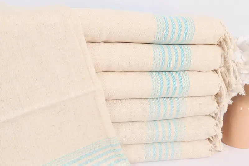 Custom Wedding Gift From Bridesmaid, 36x18 Linen Striped Towel, Wedding Favors, Bathroom Towels, Unique Gift, Gifts For Him, Personalized Hand Towel - 1