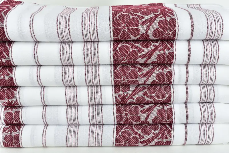 Home Decor Towel, 70x40 Cotton Daisy Design Towel, Lightweight Turkish towel, Spa Towel, Soft and absorbent Turkish towel, Custom Towel, Thin towel - 2