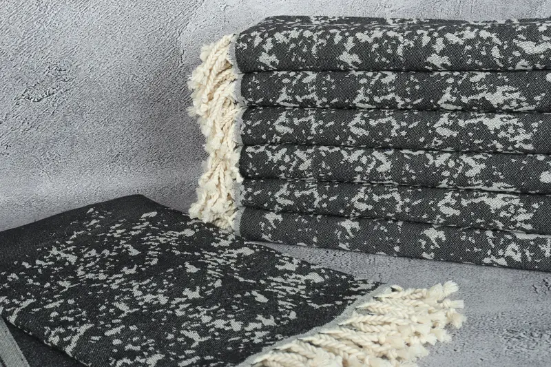 Bathroom Towel, Absorbent Turkish towel, Large Turkish Towel, Beach Size Towel, 70x40 Cotton Carretta Patterned Towel, Personalized Bridesmaid Gift - 3