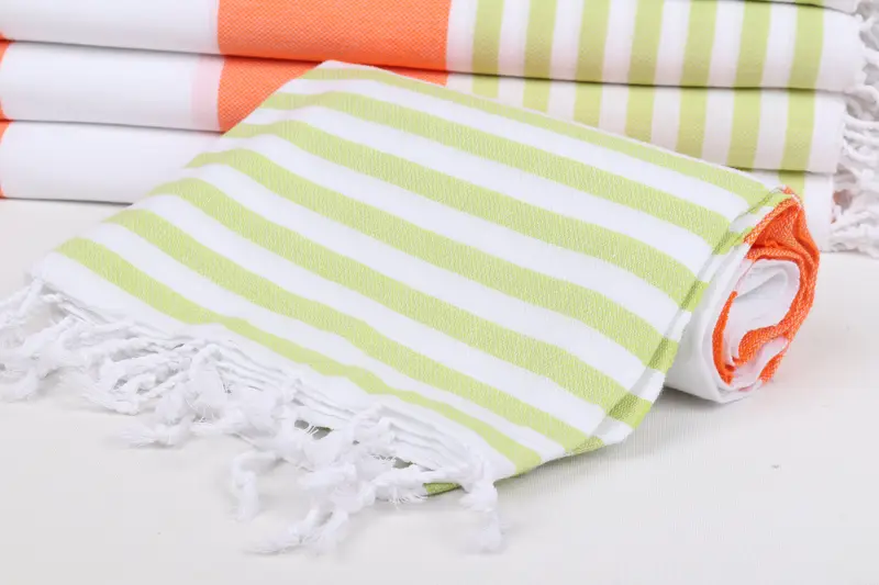 Custom Wedding Gifts, Personalized Home Gift Wedding, Turkish Towel USA, Scarf Towel, Unique Gift, 70x40 Cotton Striped Towel, Bridal Shower Gift - 4