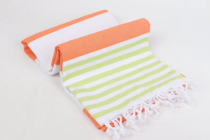 Custom Wedding Gifts, Personalized Home Gift Wedding, Turkish Towel USA, Scarf Towel, Unique Gift, 70x40 Cotton Striped Towel, Bridal Shower Gift - 6