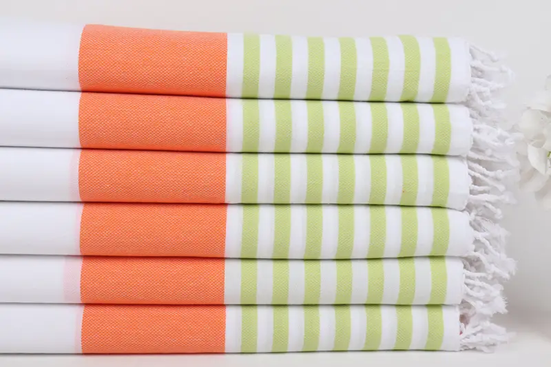Custom Wedding Gifts, Personalized Home Gift Wedding, Turkish Towel USA, Scarf Towel, Unique Gift, 70x40 Cotton Striped Towel, Bridal Shower Gift - 3
