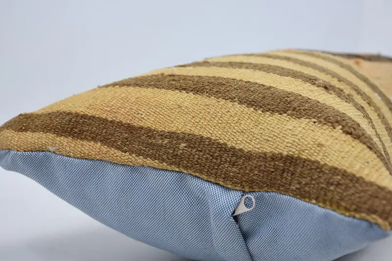Kilim Pillow, 12x36 Beige Pillow Cover, Interior Designer Pillow, Pillow for Couch, Ethnic Throw Cushion Cover, Shabby Chic Cushion Case, Cushion - 5