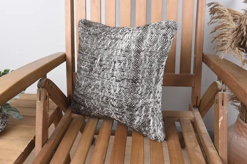 14x14 White Cushion Case, Hippie Throw Pillow Sham, Luxury Cushion, Turkish Pillow, Interior Designer Pillow, Cushion, Vintage Pillow - 2
