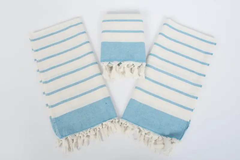 36x18 Baumwollgestreiftes Handtuch, Brautjungferngeschenke, Strandthema Junggesellenparty, türkisches Geschirrtuch, Brautjungfern -Geschenktuch, Monogramm Küchentuch - 6