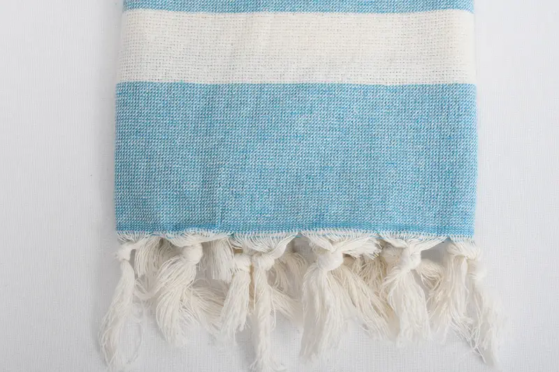 36x18 Baumwollgestreiftes Handtuch, Brautjungferngeschenke, Strandthema Junggesellenparty, türkisches Geschirrtuch, Brautjungfern -Geschenktuch, Monogramm Küchentuch - 3