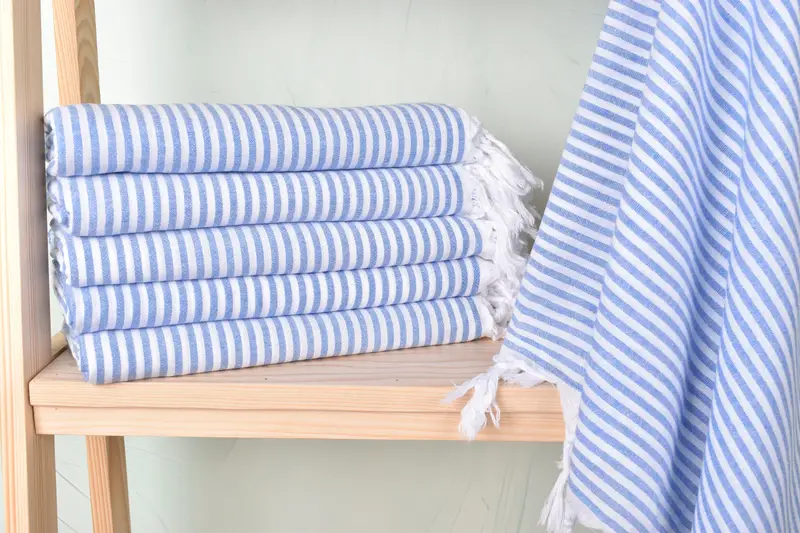 68x36 Cotton Striped Towel, Quick-dry towel, Turkish Bath Towel Set, Spa Towel, Personalized Bridesmaid Gift, Bridesmaid Proposal Gift, Bath towel - 1