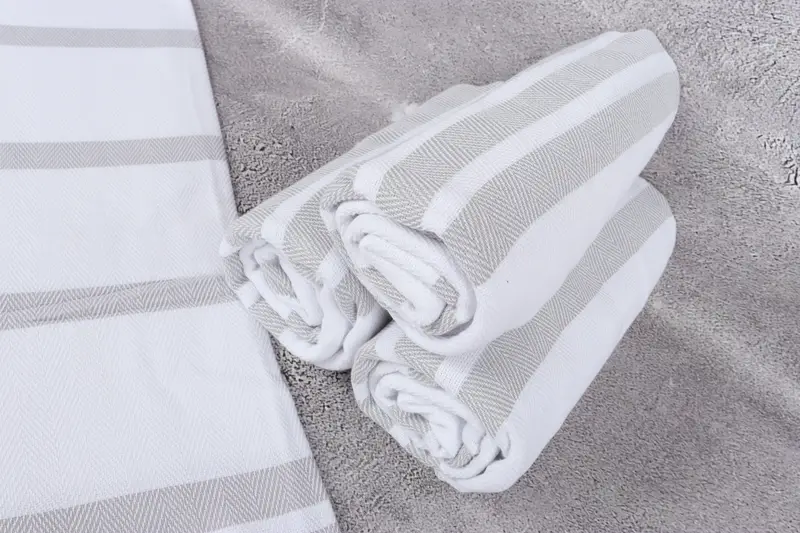 Monogram Turkish Towel, Personalized Gift, 70x40 Cotton Herringbone Towel, Organic Towel, Bachelorette Party Gifts, Bachelorette Party Favors Beach - 8