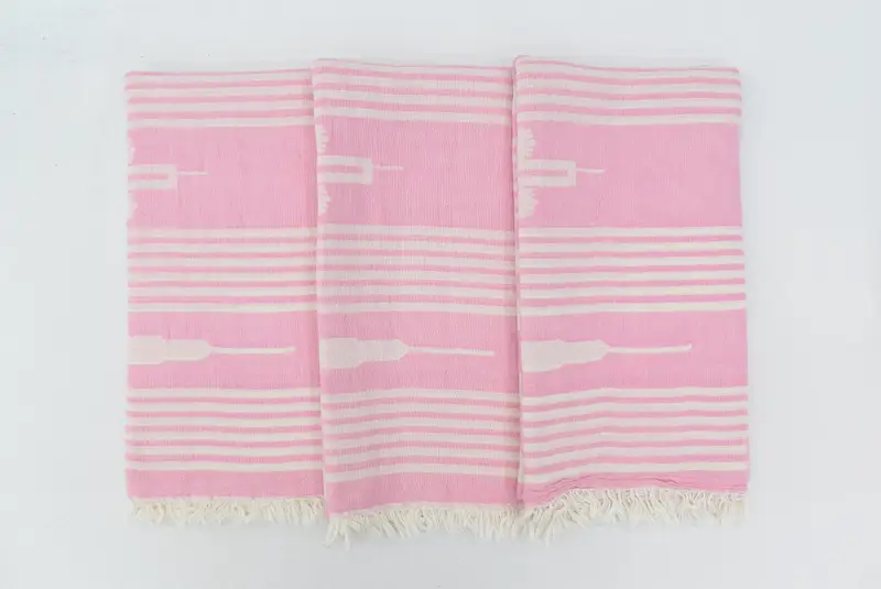Spa Towel, Wedding Gift, Towel With Name, Gift Boxes Towel, 70x36 Cotton Striped Towel, Oversized Beach Towel, Hammam towel, Absorbent Turkish towel - 6