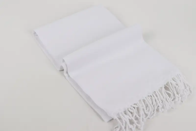 Luxury Turkish beach towel with fringe, Bachelorette Party Gift, 70x40 Cotton Solid Towel, Bridal Party Gifts, Travel towel, Gift For Her - 6