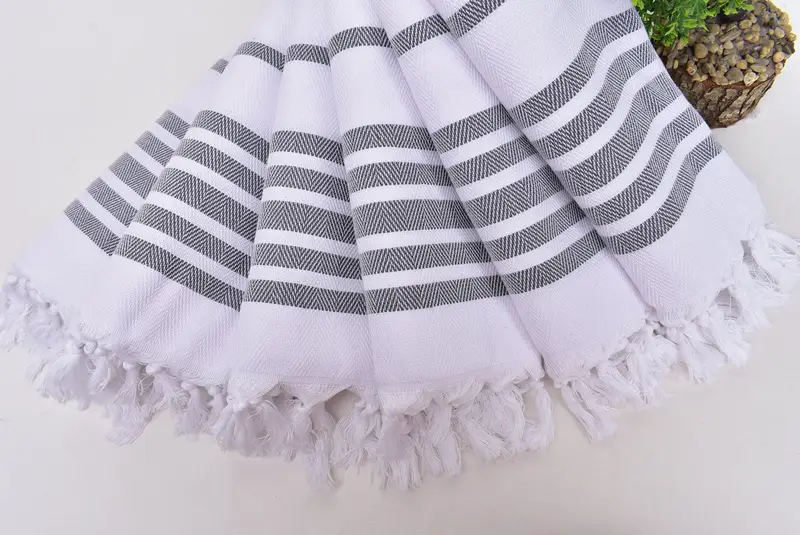 Mutfak havlu, düğün iyilikleri, özel düğün hediyeleri, el yapımı hediye, özel el havlu, nişan hediyesi, onun için hediye, 36x24 pamuklu balıksırtı havlu - 4