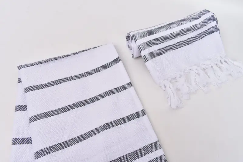 Mutfak havlu, düğün iyilikleri, özel düğün hediyeleri, el yapımı hediye, özel el havlu, nişan hediyesi, onun için hediye, 36x24 pamuklu balıksırtı havlu - 7