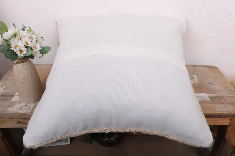 18x18 Beige Pillow Cover, Gift Pillow, Interior Designer Pillow, Living Room Throw Pillow Cover, Turkish Pillow, Cushion Cover, Vintage Pillow Cover - 7
