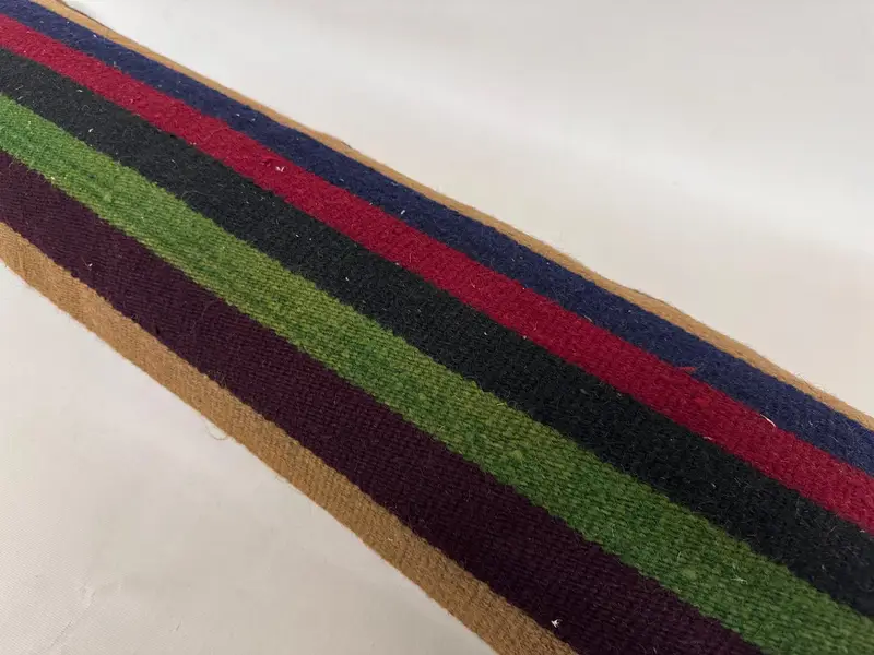 Boho Pillow, Ethnical Kilim Rug Pillow, Turkish Kilim Pillow, 12x48 Green Pillow Case, Pillow Case, Wholesale Pillow Cover, Garden Pillow Cover - 6