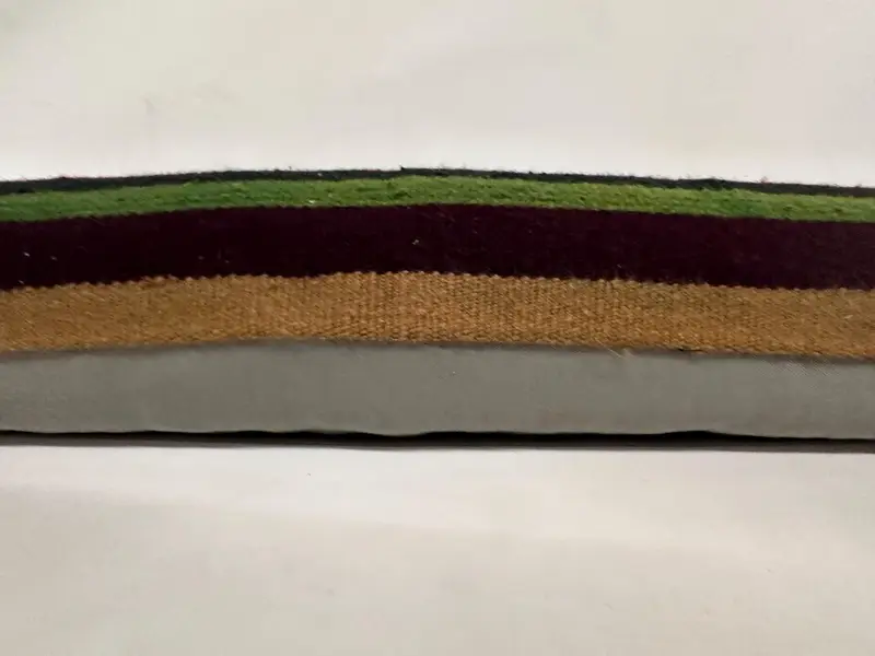 Boho Pillow, Ethnical Kilim Rug Pillow, Turkish Kilim Pillow, 12x48 Green Pillow Case, Pillow Case, Wholesale Pillow Cover, Garden Pillow Cover - 5