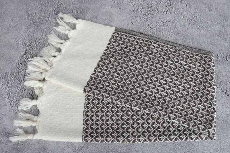 Embroidery Towels, Turkish Hand Towel, Wedding Gift Kitchen Towel, 34x18 Cotton Floral Design Towel, Bridesmaid Gifts, Turkish Towel Hand Towel - 6