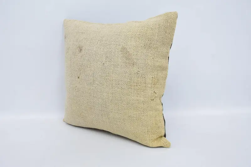 16x16 Beige Pillow Cover, Home Decor Pillow, Vintage Kilim Throw Pillow, Pillow for Sofa, Ethnic Pillow Cover Cushion Case, Cushion Case - 4