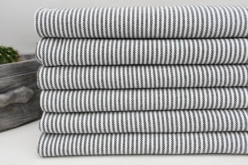 Bridal Party Gifts, Fringed Turkish towel for poolside, Personalized Gifts, Monogrammed Beach Towel, 70x40 Cotton Striped Towel, Custom Beach Towel - 2