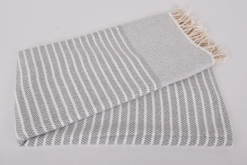 76x40 Cotton Striped Towel, Personalized Towel, Bachelorette Party Gifts Bridesmaids, Beach Towel Bulk, Holiday Towel, Best Friend Christmas Gift - 4