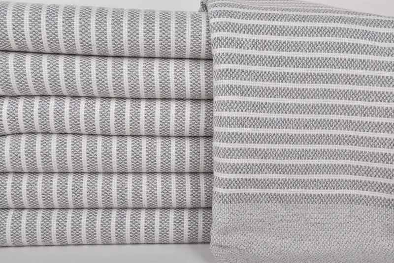 76x40 Cotton Striped Towel, Personalized Towel, Bachelorette Party Gifts Bridesmaids, Beach Towel Bulk, Holiday Towel, Best Friend Christmas Gift - 1