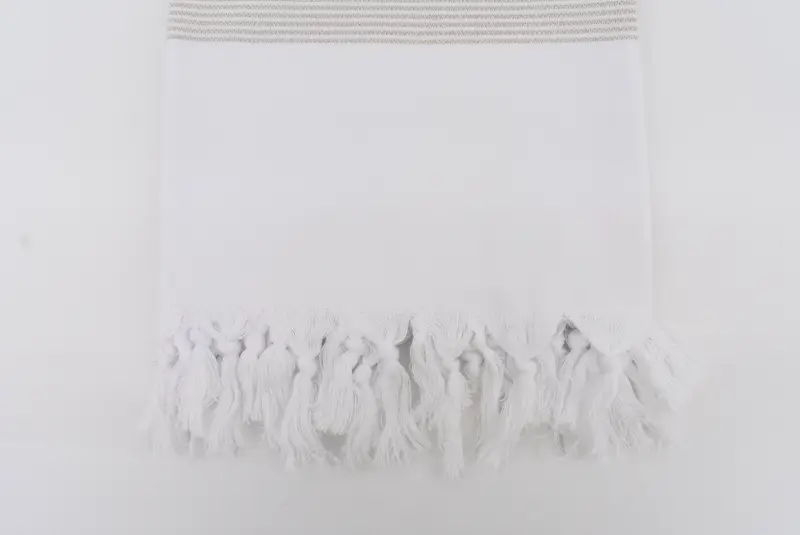 Embroidered Turkish Towel, Bachelor Bachelorette Party Favors, Gift For Coworker, 70x40 Cotton Striped Towel, Wedding Gifts Towel, Fouta towel - 6