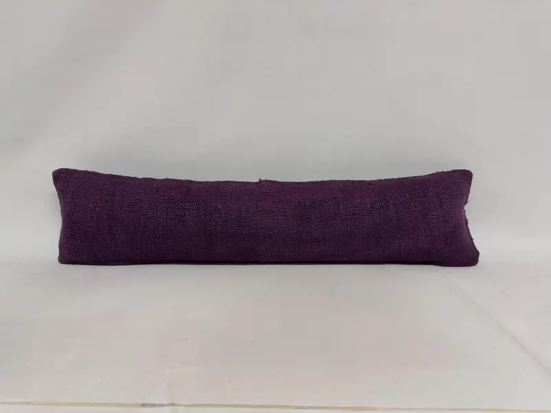Boho Pillow, Pillow for Couch, Shabby Chic Cushion, 12x48 Purple Pillow Case, Home Decor Pillow, Cushion, Wholesale Cushion Cover - 1