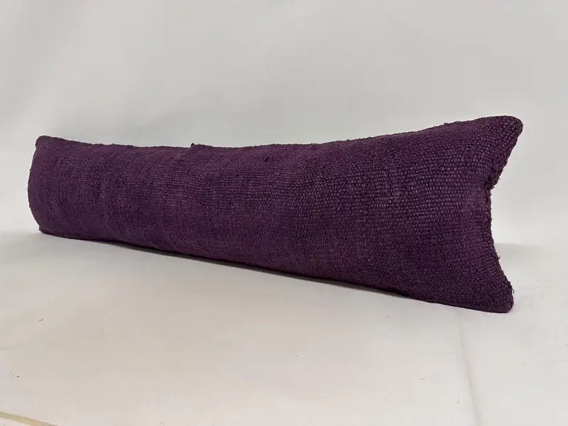 Boho Pillow, Pillow for Couch, Shabby Chic Cushion, 12x48 Purple Pillow Case, Home Decor Pillow, Cushion, Wholesale Cushion Cover - 2