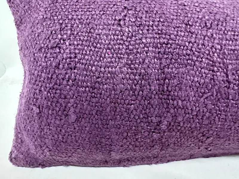 Boho Pillow, Pillow for Couch, Shabby Chic Cushion, 12x48 Purple Pillow Case, Home Decor Pillow, Cushion, Wholesale Cushion Cover - 4